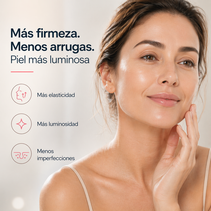 AuraSkin™ Máscara LED Facial y Cuello [Piel Renovada, Joven y Radiante]