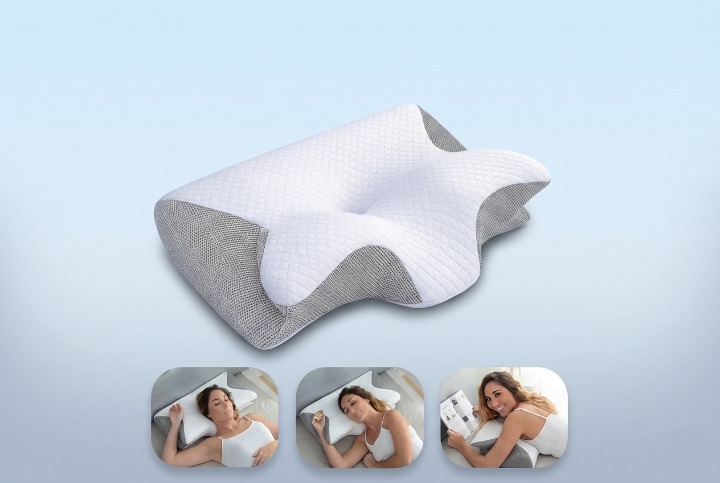 CerviAlign™ Almohada Ortopédica [Alineación Cervical y Descanso Reparador]