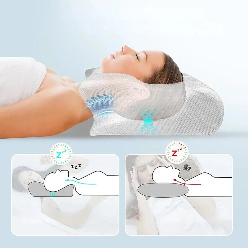 CerviAlign™ Almohada Ortopédica [Alineación Cervical y Descanso Reparador]