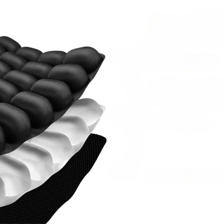 OrthoSeat™ Cojín Inflable Ergonómico [Alivio y Soporte en Largas Horas Sentado]